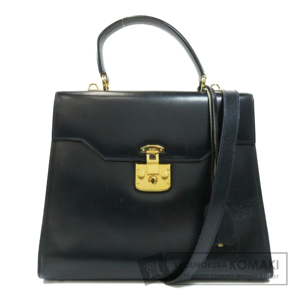 Gucci Lady Lock handbag black leather
